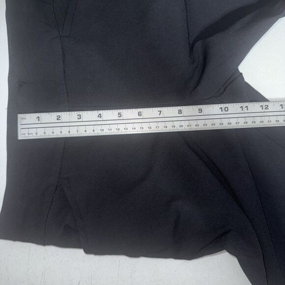 Chicos Fabulously Slimming Pull On Pants Womens Size 00 Black Perfect Stretch - Picture 4 of 6